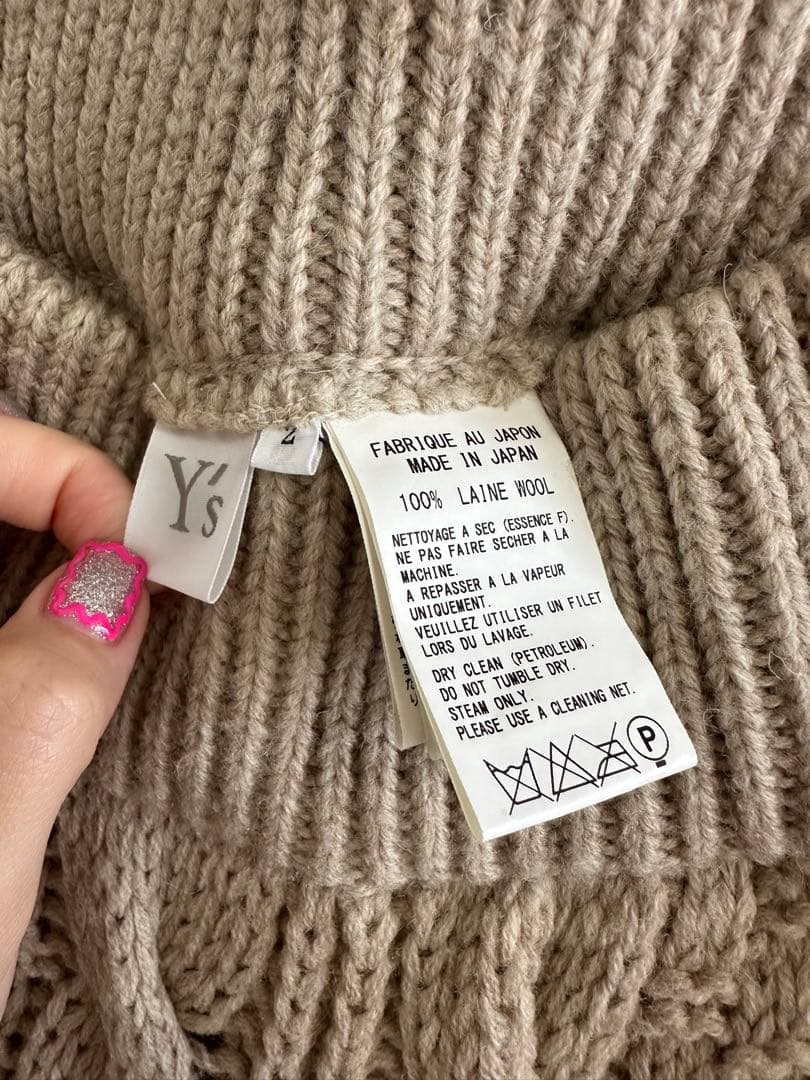 m-008 y's ヨウジ ヤマモト ニットスカート モード - メルカリ