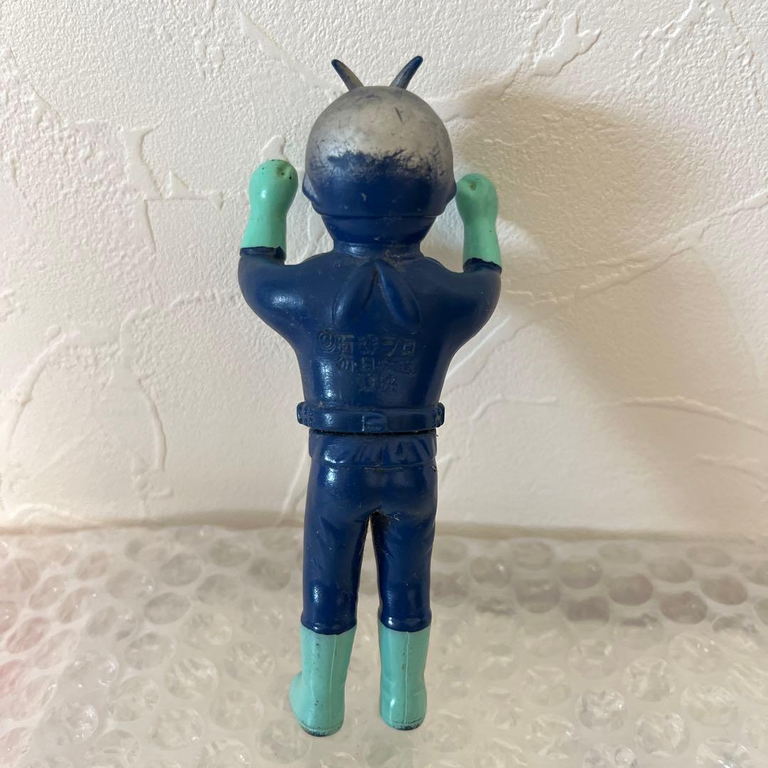 ⚠️激レア・当時物　仮面ライダー　ミニソフビ　ポピー製　昭和レトロ　旧バンダイ