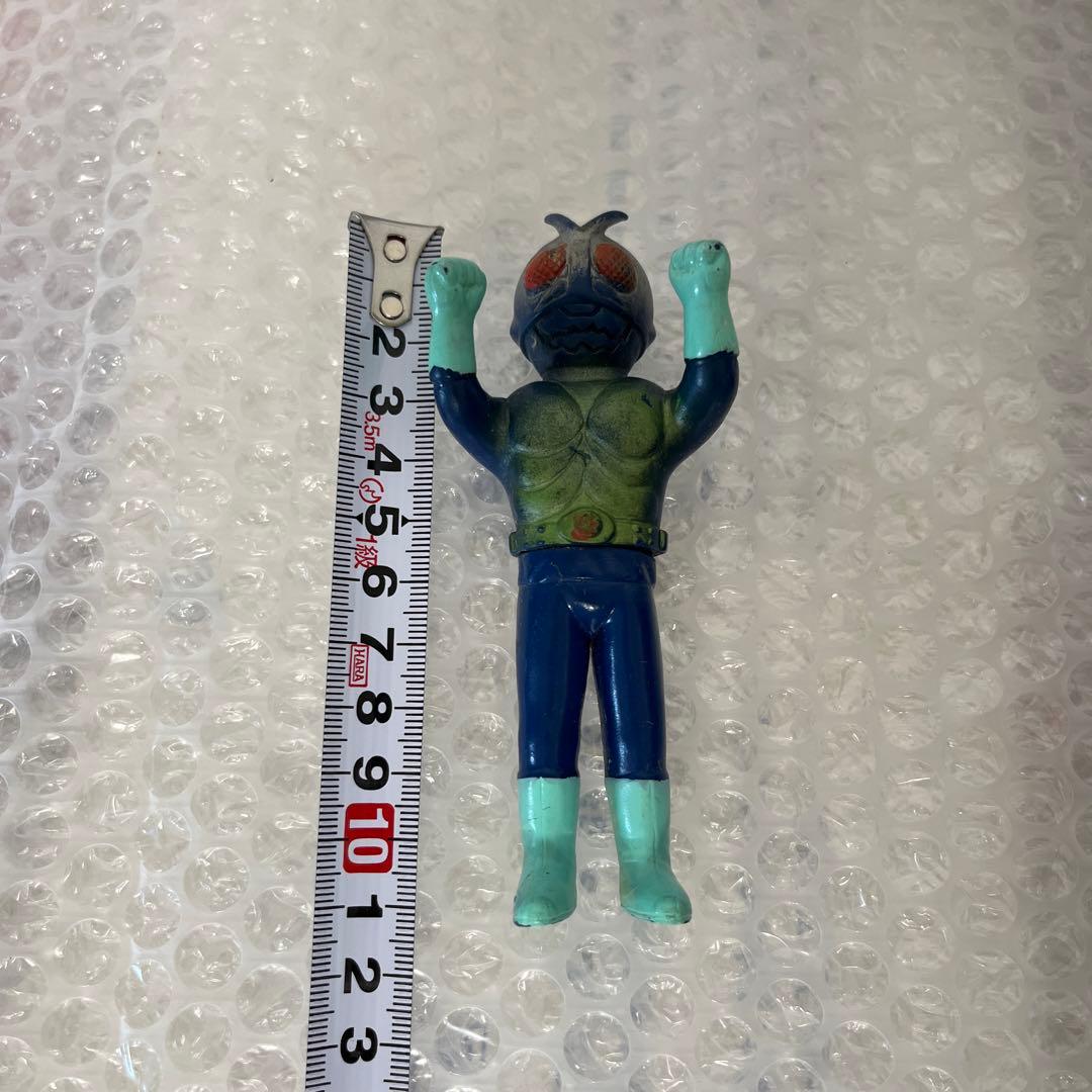 ⚠️激レア・当時物　仮面ライダー　ミニソフビ　ポピー製　昭和レトロ　旧バンダイ