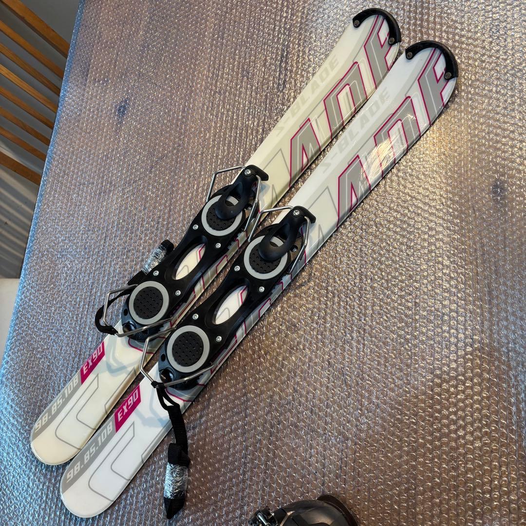 レディースショートスキーセット ファンスキー head 25cm ブーツ付