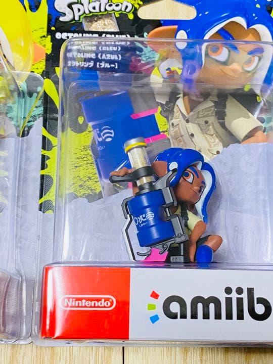 スプラトゥーン　amiibo アミーボ　switch フィギュア