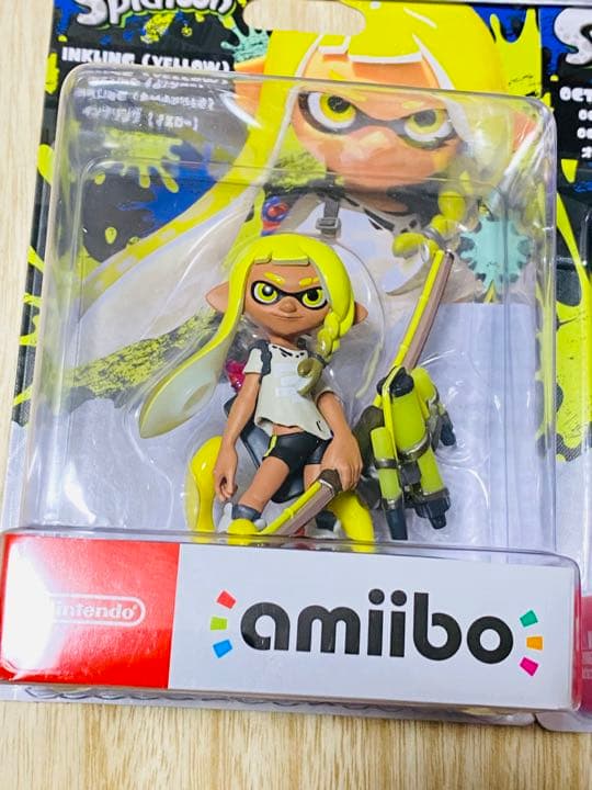 スプラトゥーン　amiibo アミーボ　switch フィギュア