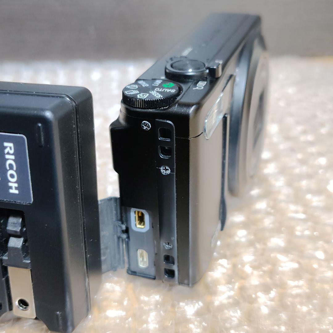 美品 動作確認済】リコー CX5 オールドコンデジ ブラック 外箱 説明書