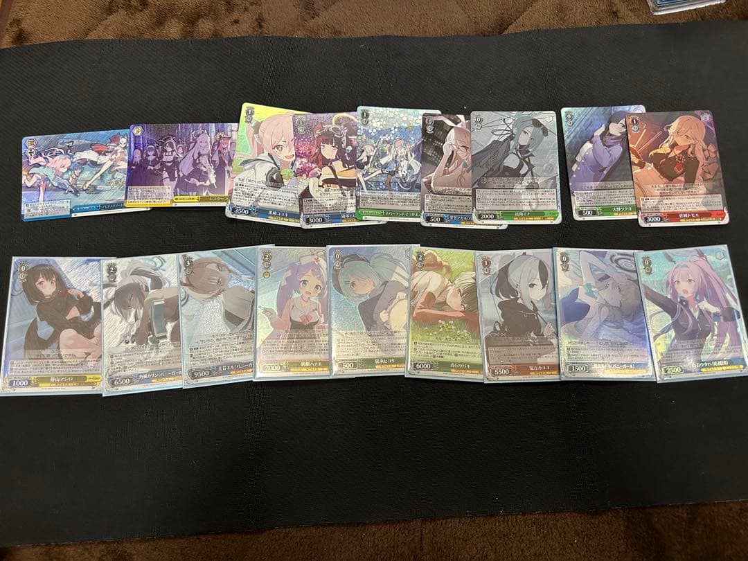 ヴァイスシュヴァルツ　ブルーアーカイブ　ほぼ4コン　SR多数