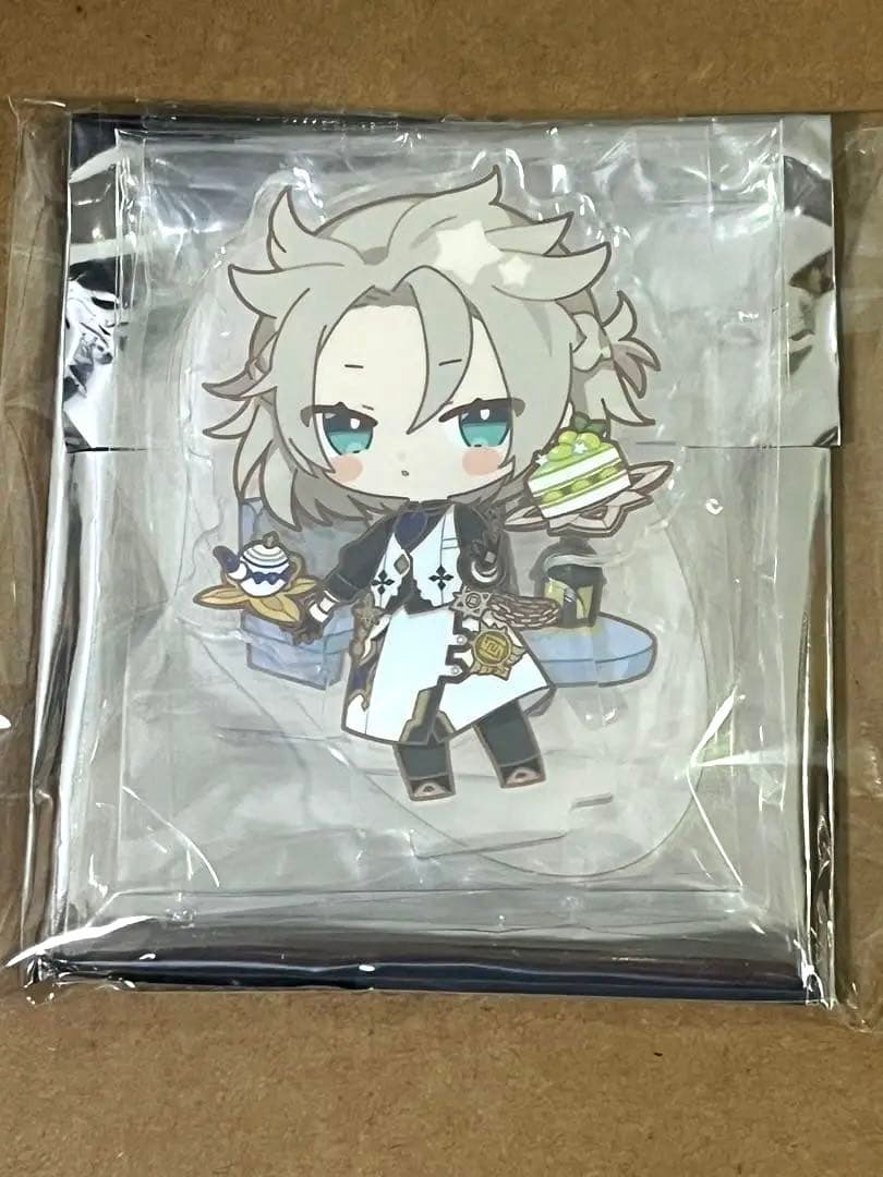 原神　スイパラコラボ【アルベド】アクスタ&コースター&缶バッジ等6種セット