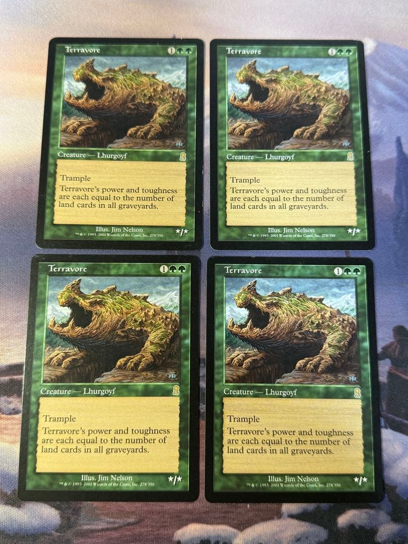 MTG/ODY/土を食うもの/英/4枚 土を食うもの/Terravore》[ODY] 緑R | 日本最大級 MTG通販サイト