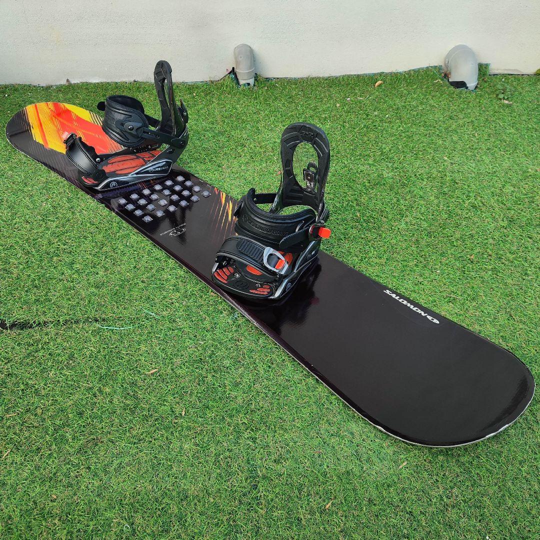 スノーボードセット サロモン 156cm K2 ビンディング セット - メルカリ