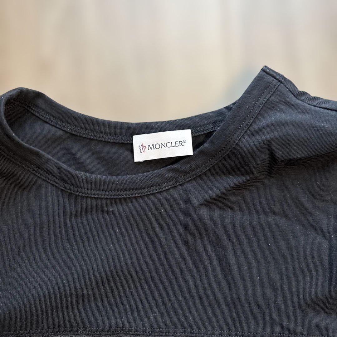 mies521さま専用 【美品】MONCLER ブラック 長袖カットソー - メルカリ