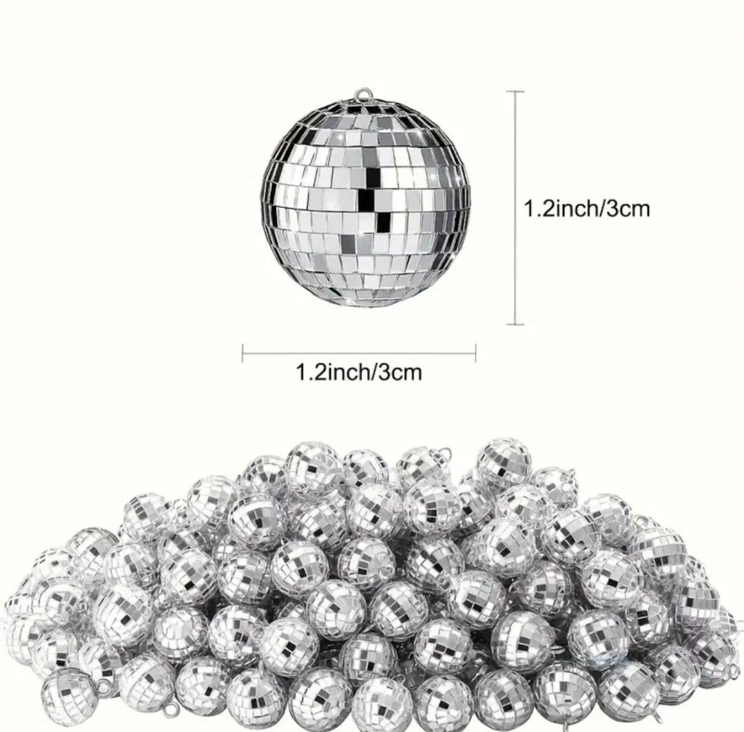 JW490834 ミニミラーボール 100個セット 直径3cm - メルカリ