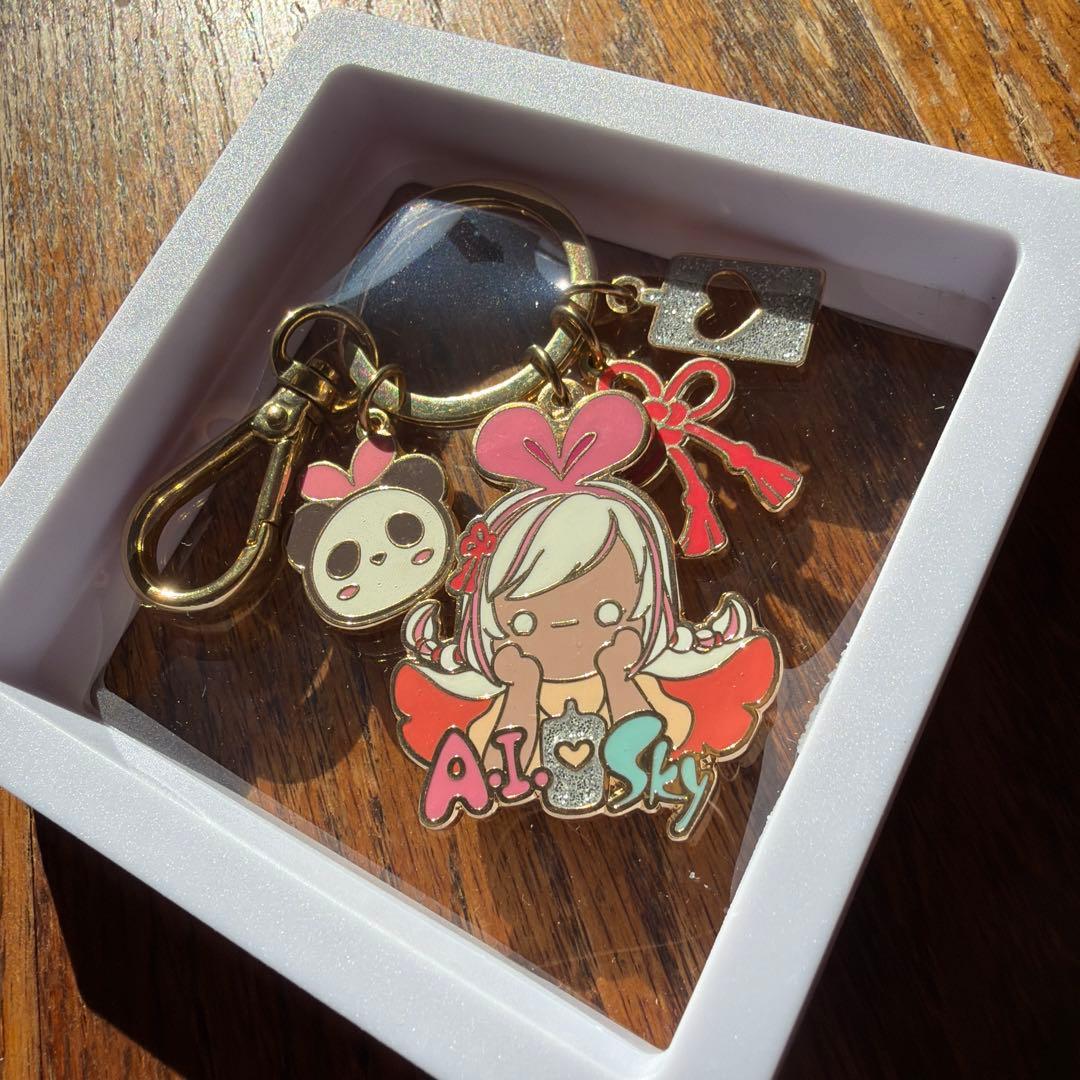 【ピンバッチのみ】sky星を紡ぐ子どもたち　キーホルダー アイラブSky