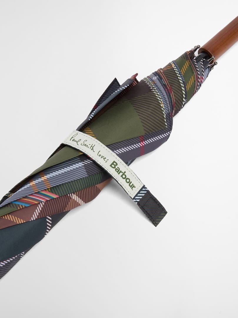Paul Smith Barbour パッチワークチェック アンブレラ レア - メルカリ