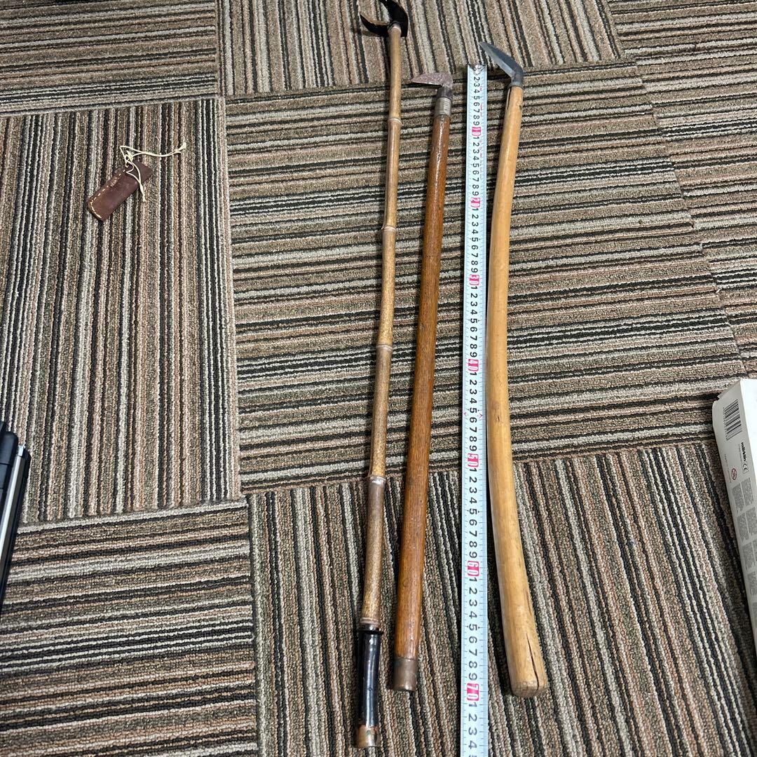 木製農具 曲線刃 収穫用