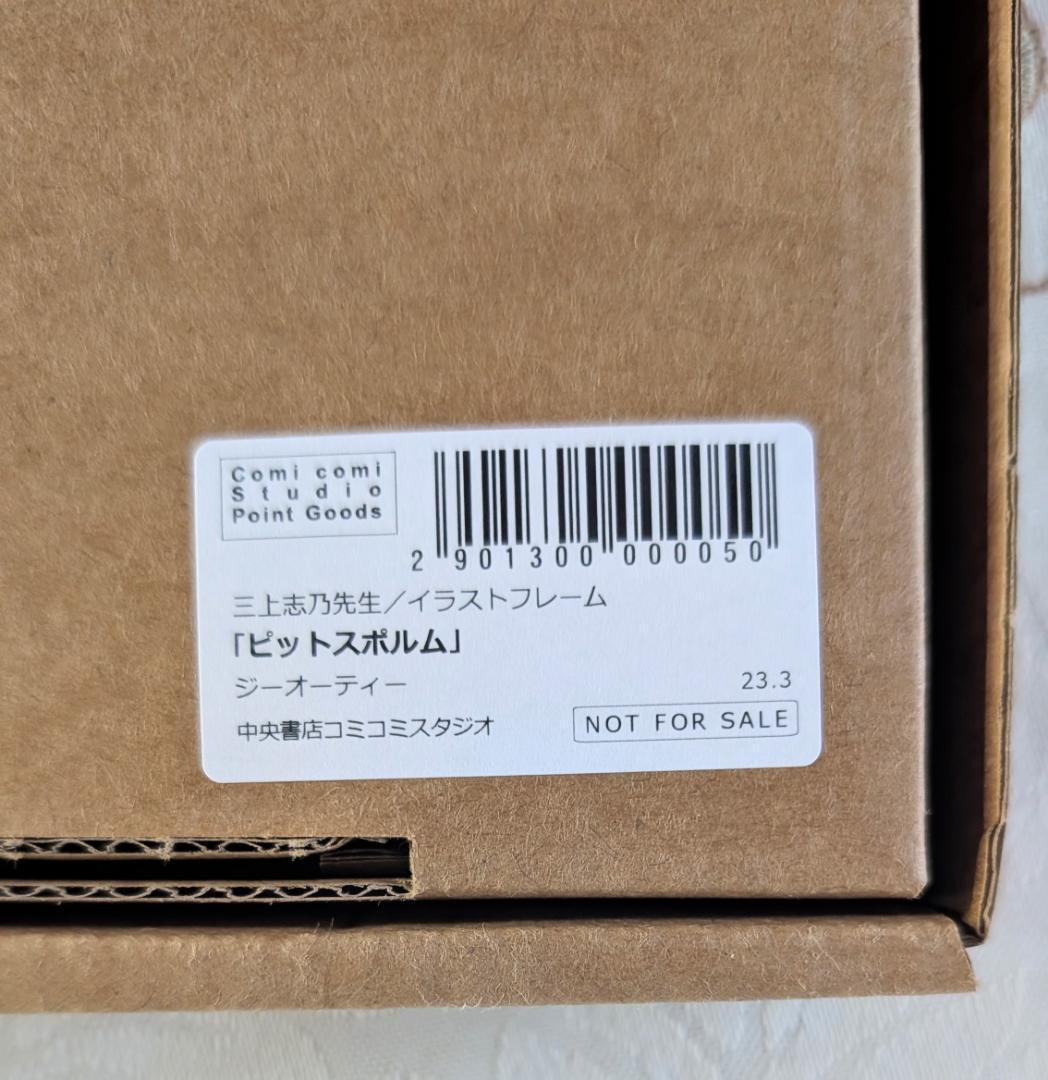 三上志乃 ピットスポルム コミコミスタジオ ポイント交換 イラストフレーム