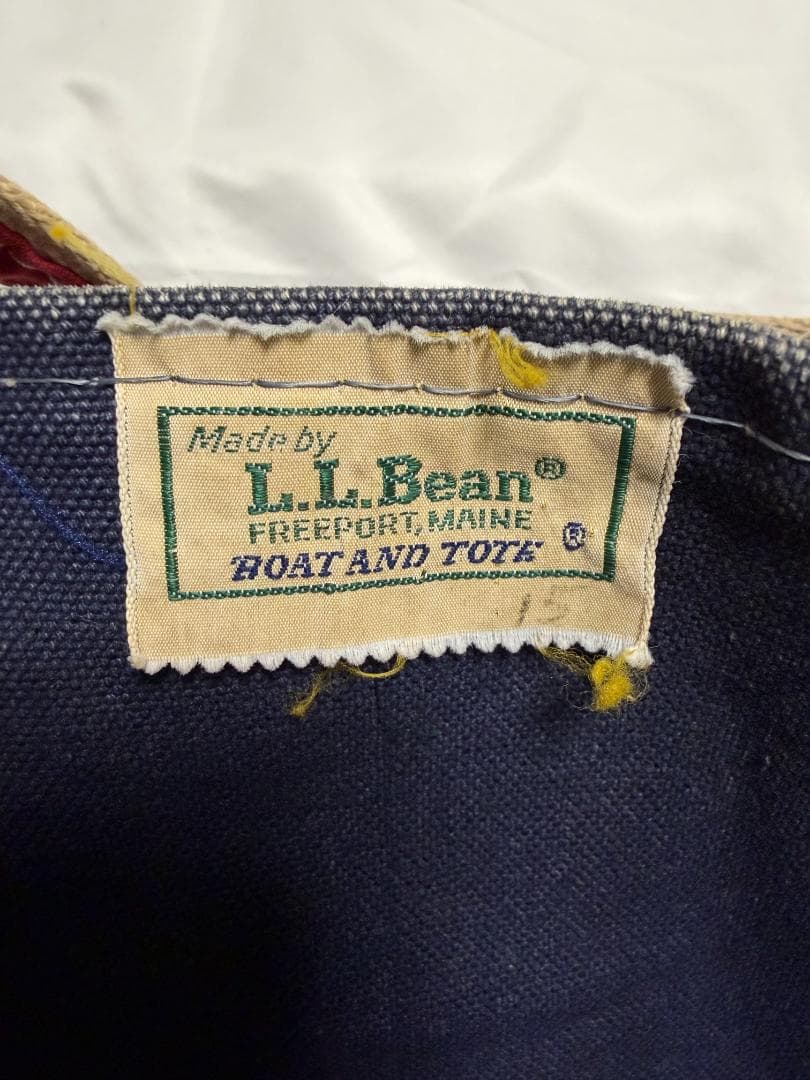 80's L.L.Bean デラックストート ギザタグ Lサイズ ヴィンテージ