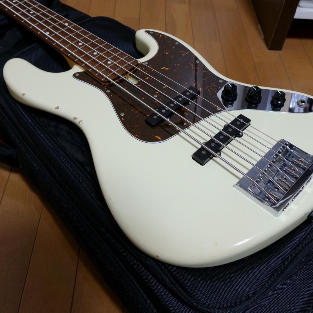 レア仕様！ Momose MJB1-STD/NJ 5st Relic 5弦ベース - メルカリ