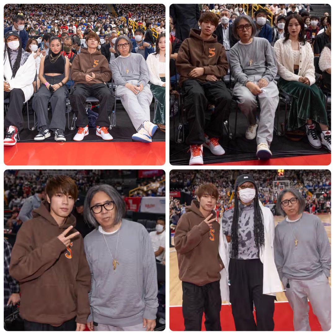 堀米雄斗着用モデル】激レア シュプリーム ツノSロゴ刺繍 パーカー