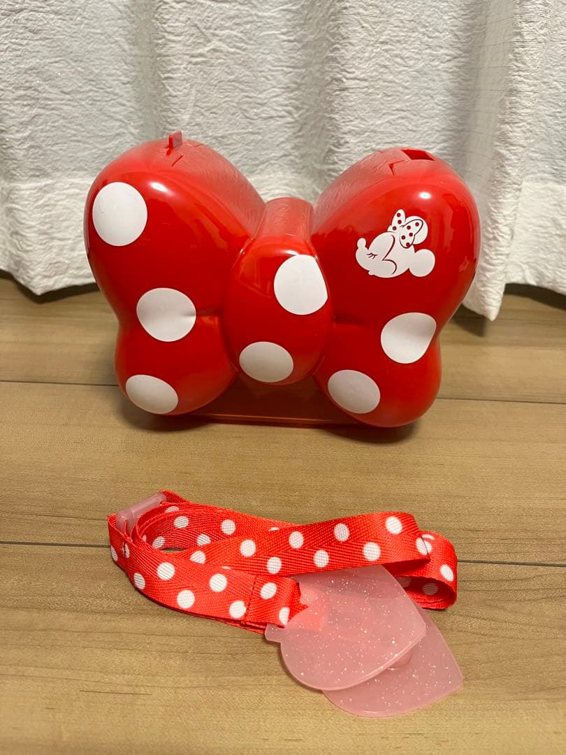 ディズニーリゾート ポップコーンバケット ミニーちゃん リボン