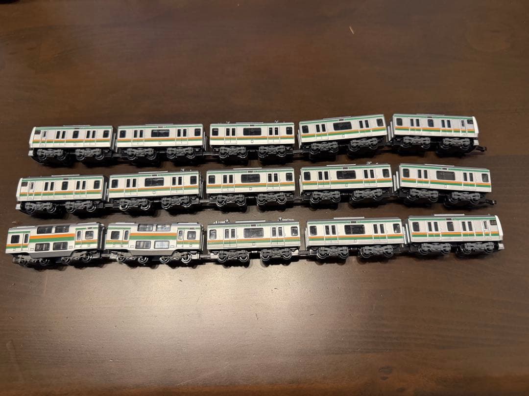 Bトレインショーティー　E233系湘南色　15両セット