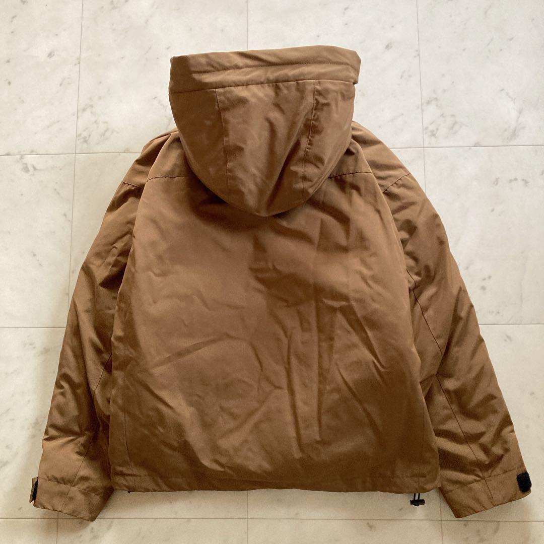 アーバンリサーチサニーレーベル フーディーダウンジャケット ブラウン