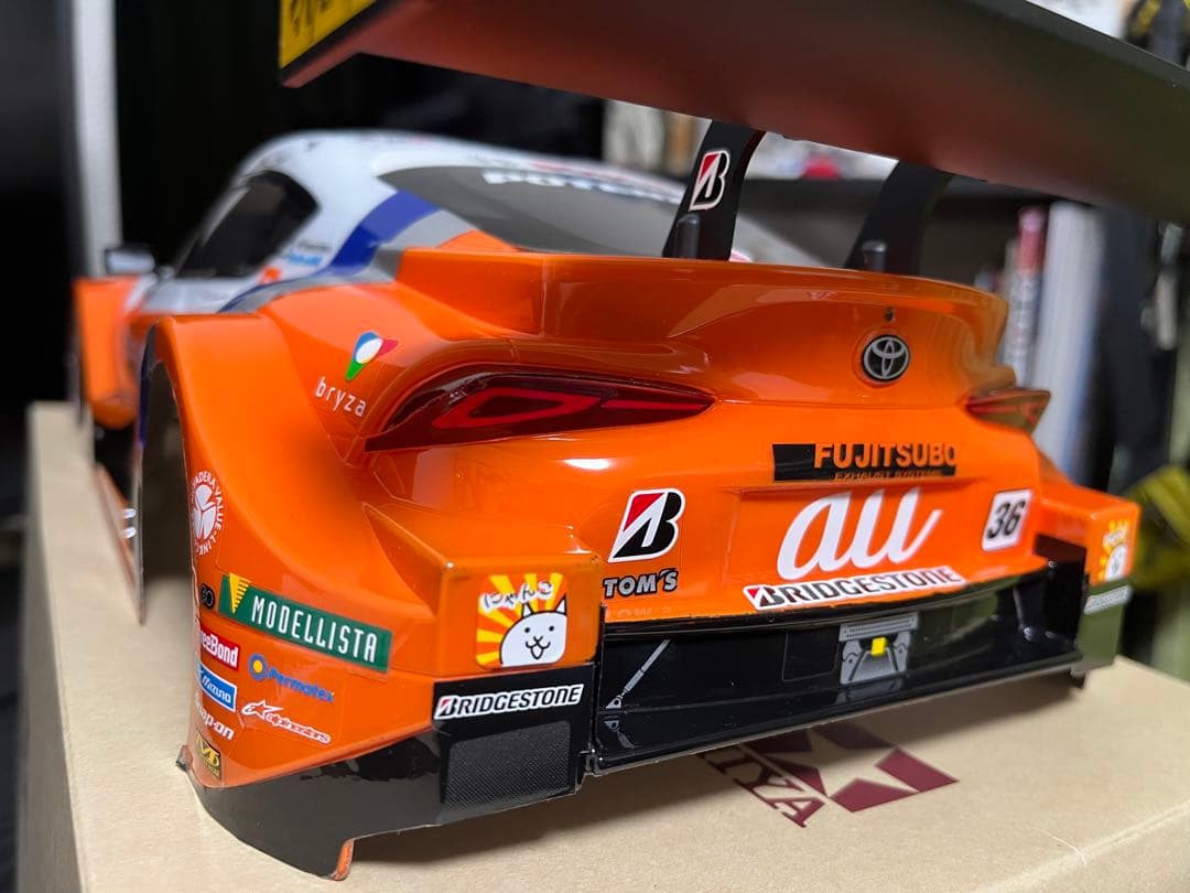 タミヤ 1/10 RC au TOM'S GR Supra スペアボディ - メルカリ