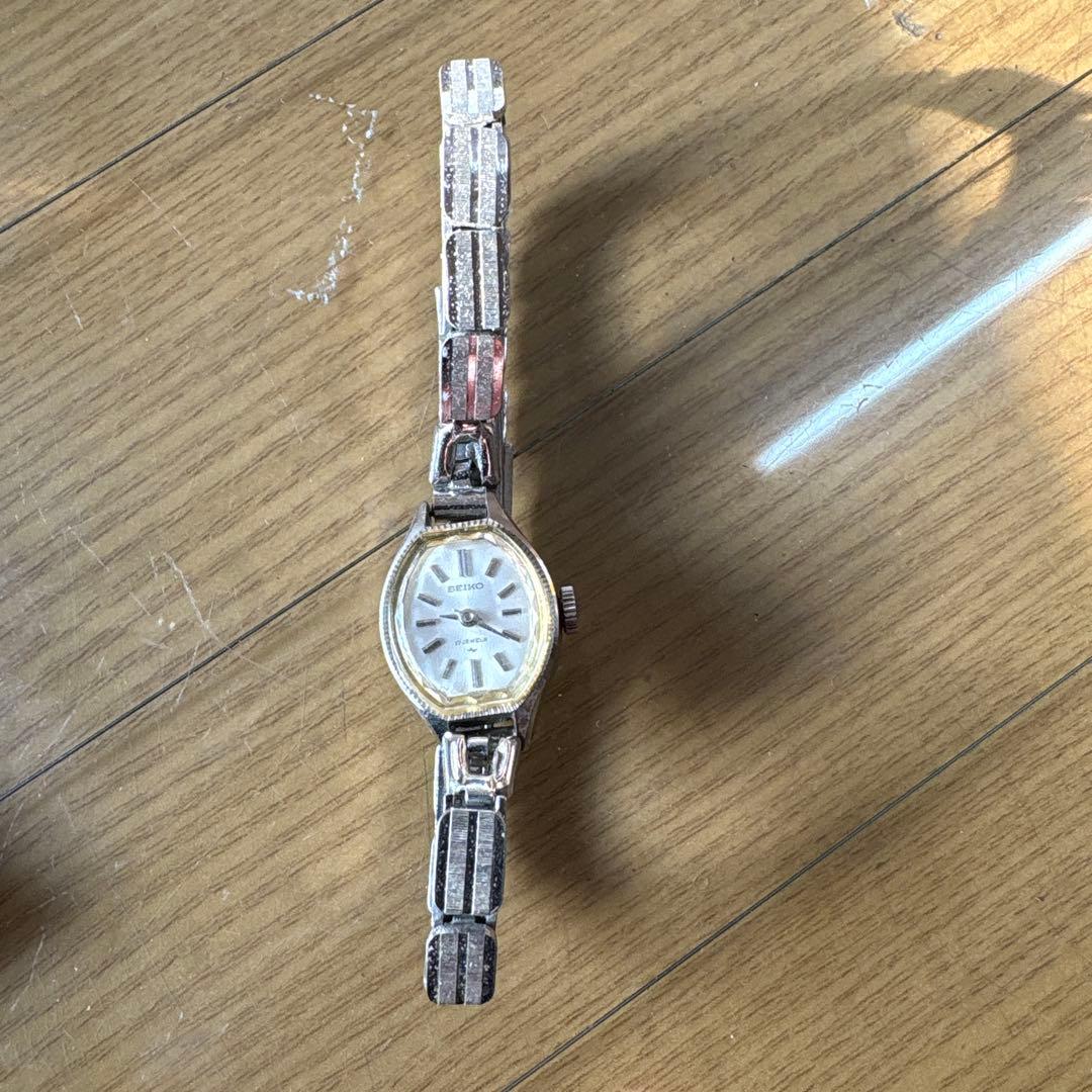 稼働 SEIKO セイコー 17石 手巻き レディース腕時計 ヴィンテージ70s