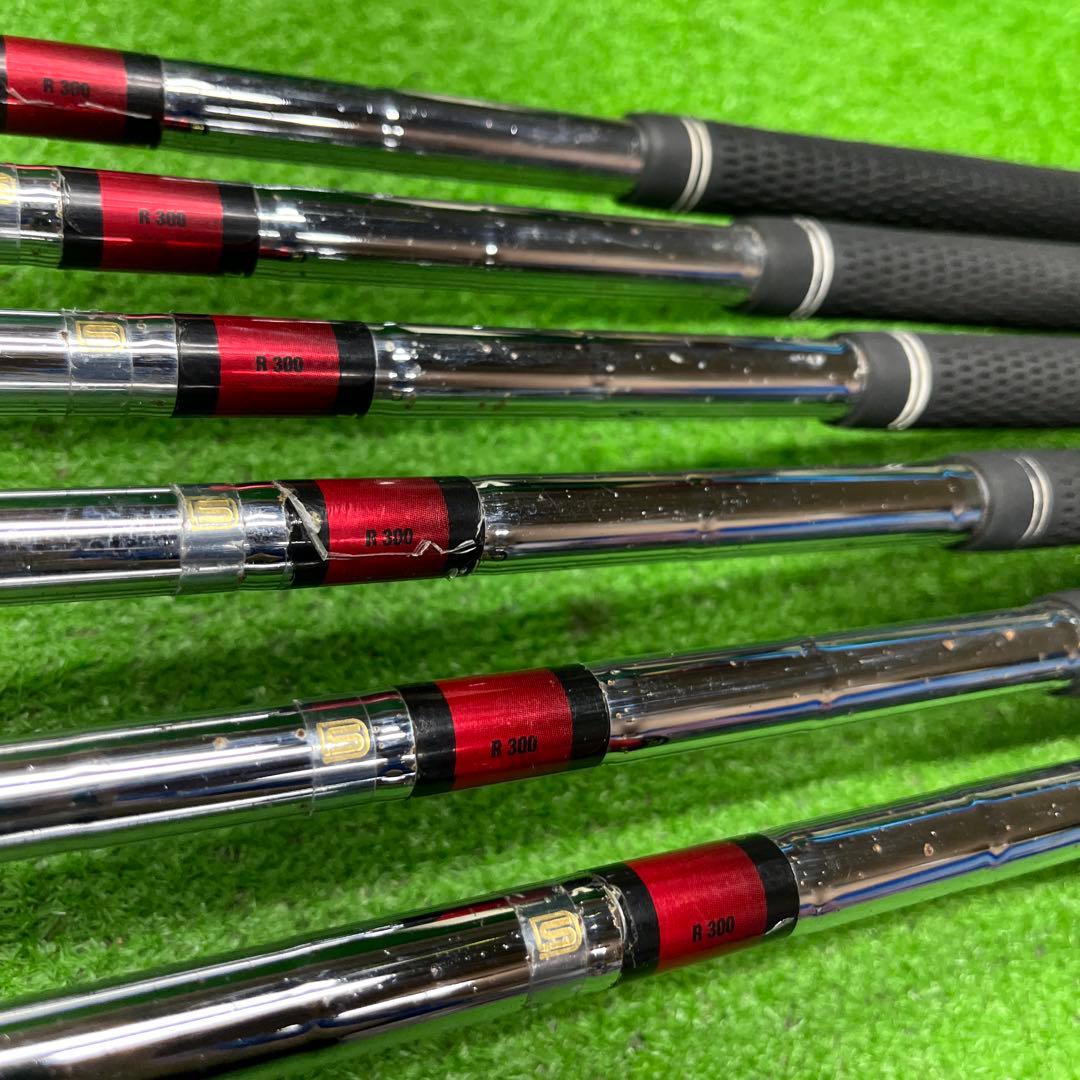 寶TIS-448 MIZUNO #5-9.P アイアンセット R300