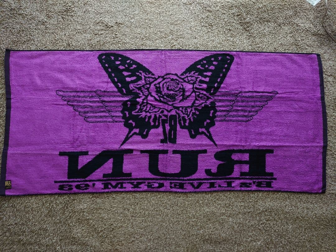 b'z run ツアータオル 稲葉浩志 松本孝弘 ツアーグッズ