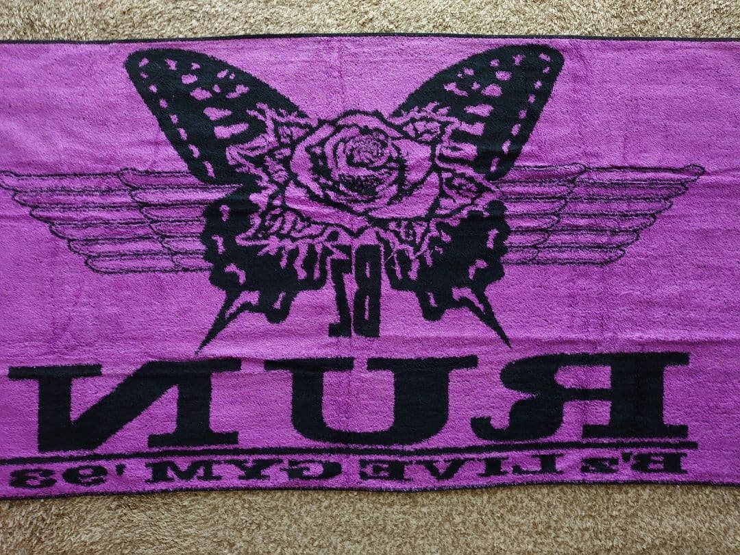 b'z run ツアータオル 稲葉浩志 松本孝弘 ツアーグッズ