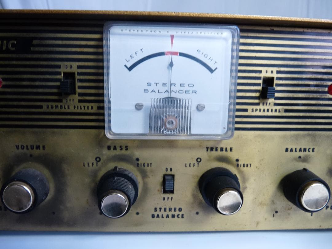 ジャンク トリオ W-45A ステレオ真空管アンプ