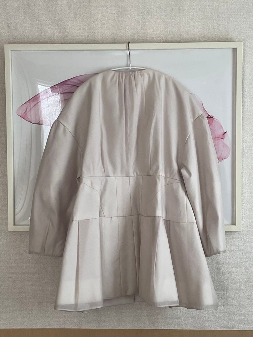 セブンテン シアーオーガンジーコート(ライトピンク)MIHO KAWAHITO