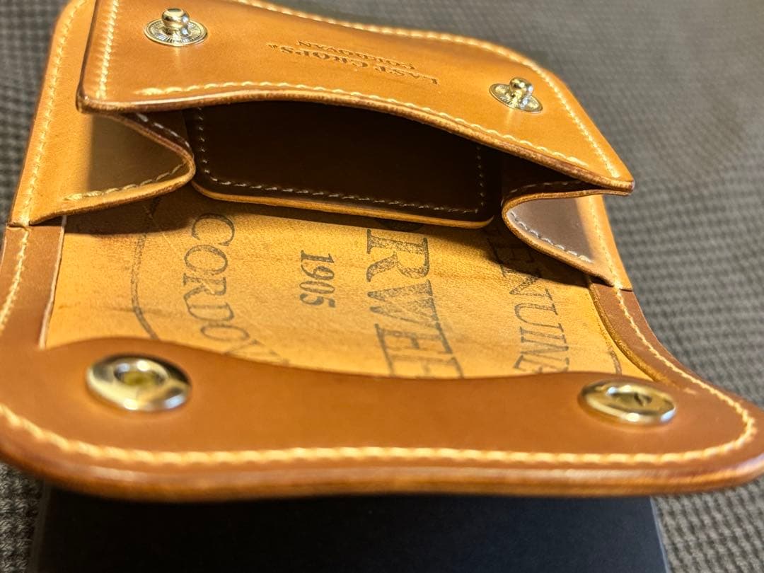 ラストクロップス タング ナチュラル アングレイズド スタンプ シェル