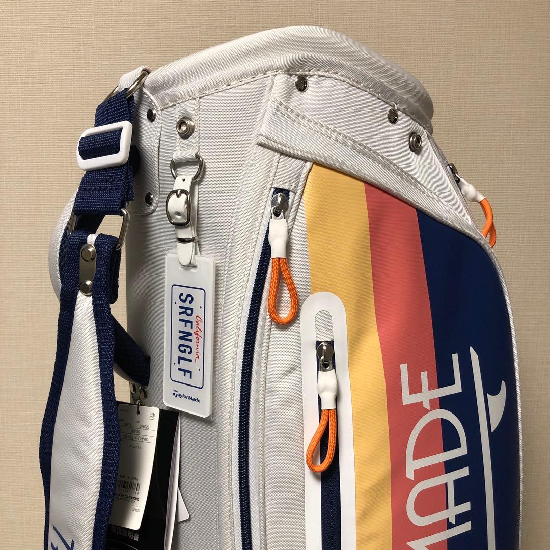 2024 テーラーメイド ゴールデンステート キャディバッグ ホワイト