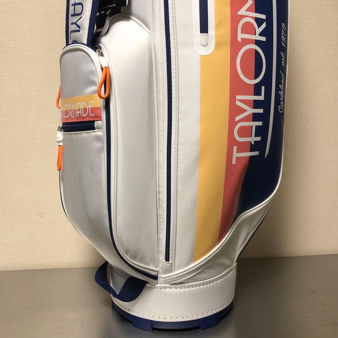 2024 テーラーメイド ゴールデンステート キャディバッグ ホワイト