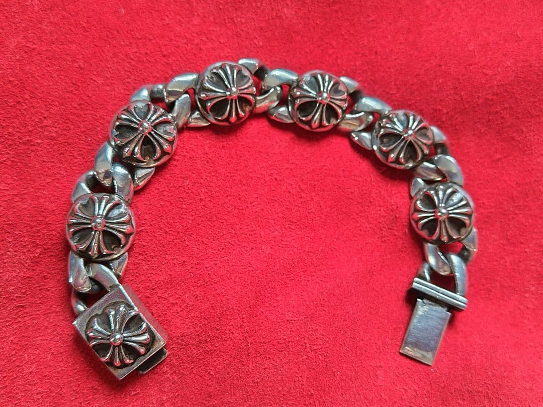 クロムハーツ クロスボールブレスレット/6リンク/1991年製/最初期