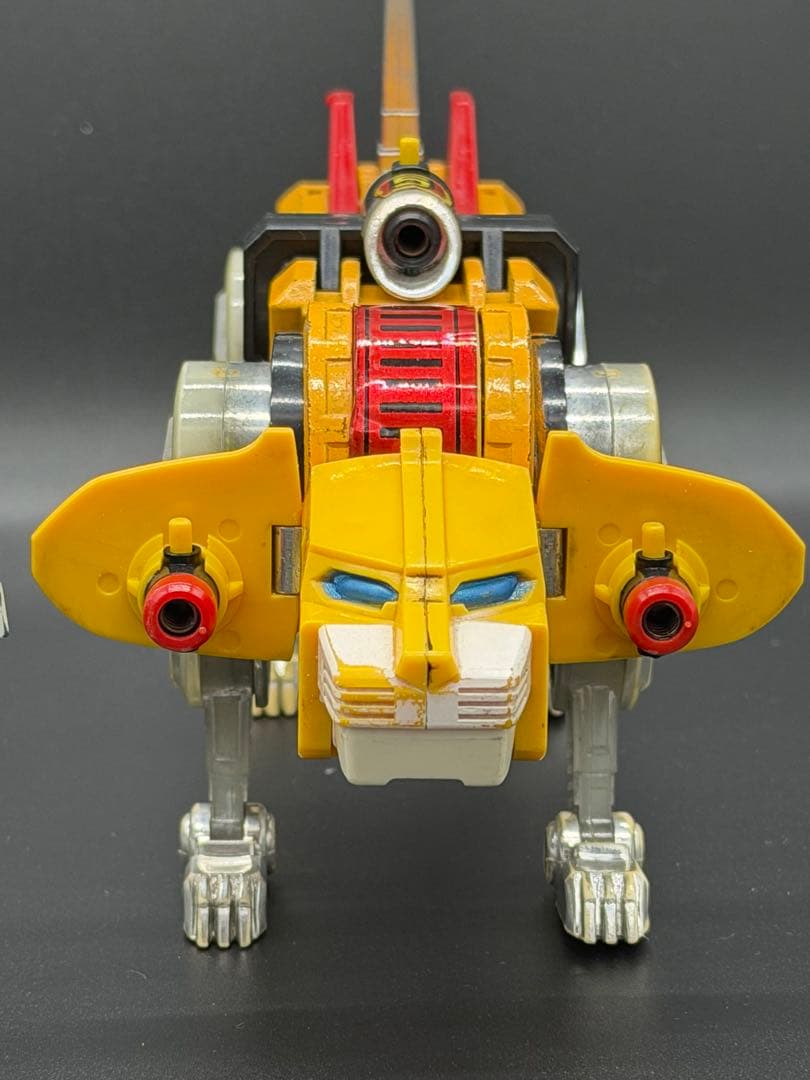 百獣王ゴライオン 青獅子 黄獅子 超合金 ポピー 昭和レトロ 武器パーツセット