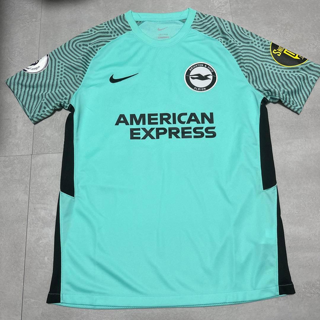 現地購入品】三笘薫 直筆サイン入り22/23ブライトン 3rd ユニフォーム