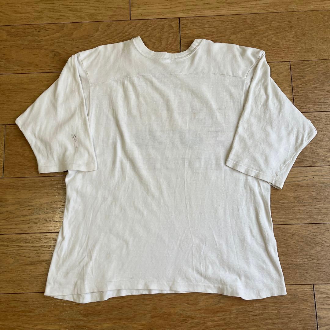 3段染み込み!70s チャンピオン フットボールT CHAMPION 激レア - メルカリ