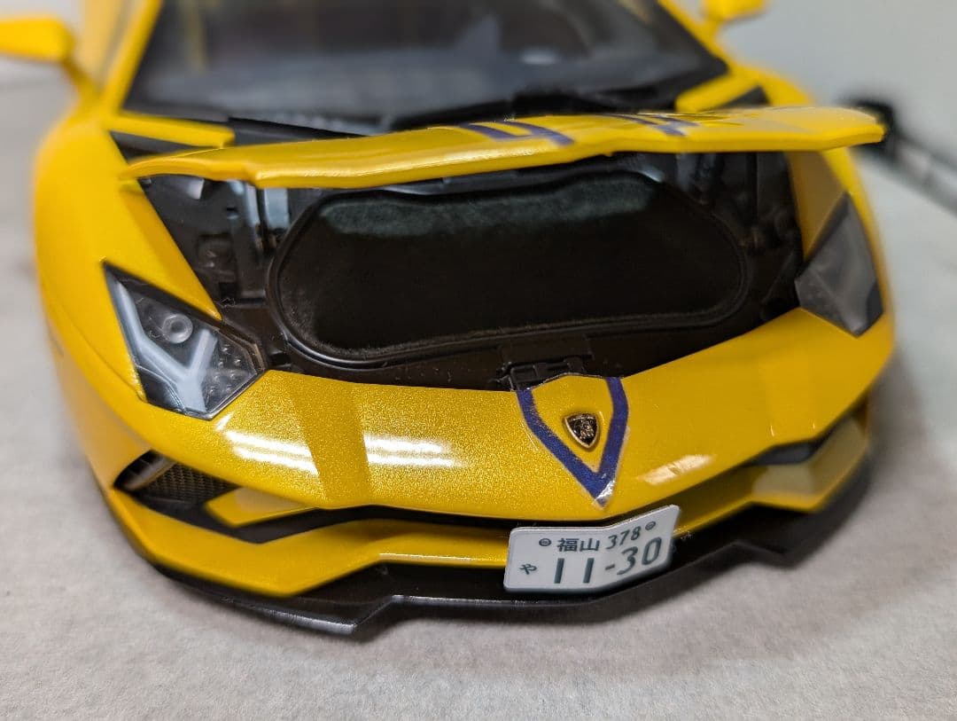 カスタム】1/18 ランボルギーニ アヴェンタドール LP740-4 S - メルカリ