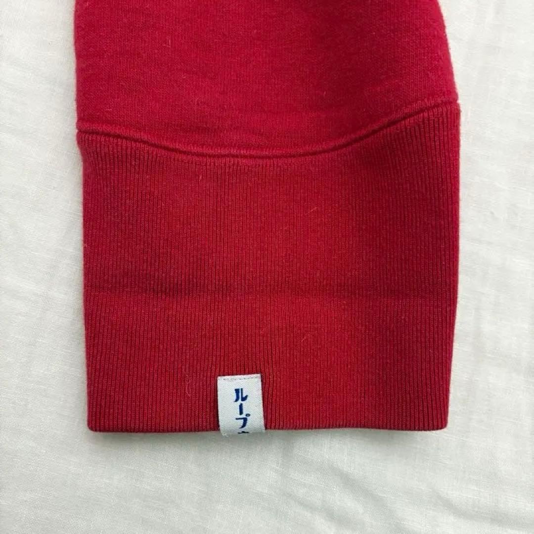 ループウィラー × ビームスプラス スウェット パーカー XL レッド