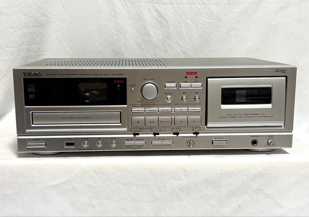 TEAC CDレコーダー/カセットデッキ AD-RW900 2014年製 - メルカリ