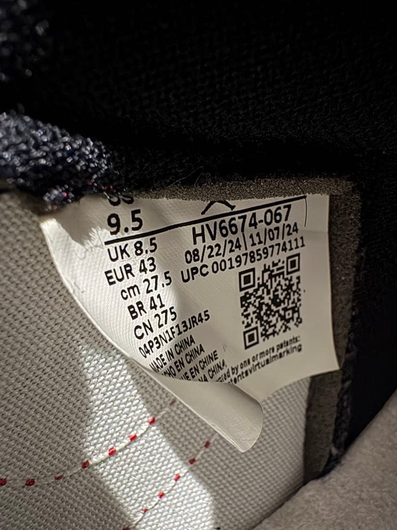 靴 Nike Air Jordan 1 High 85 \"Bred\"