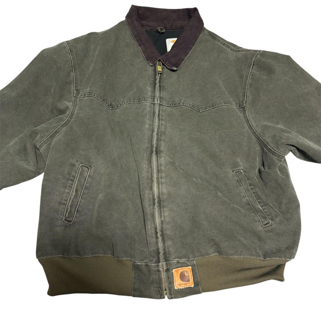 carhartt】サンタフェジャケット MOS モスグリーン - メルカリ