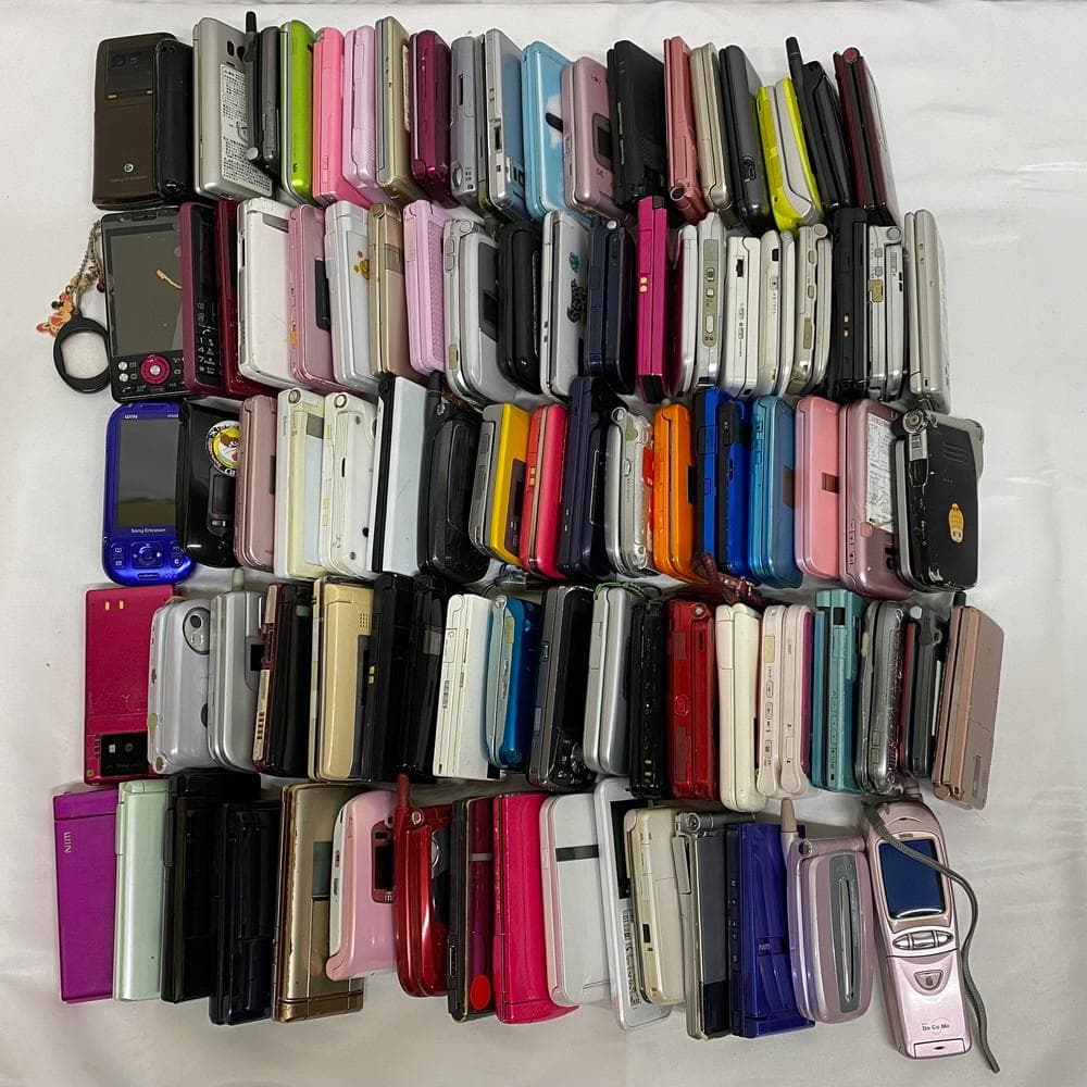 個◆ガラケー 約90台まとめ ジャンク 携帯 部品取り 約10.7㎏ 12001 Yahoo!オークション -「ジャンク ガラケー まとめ」の落札相場・落札価格