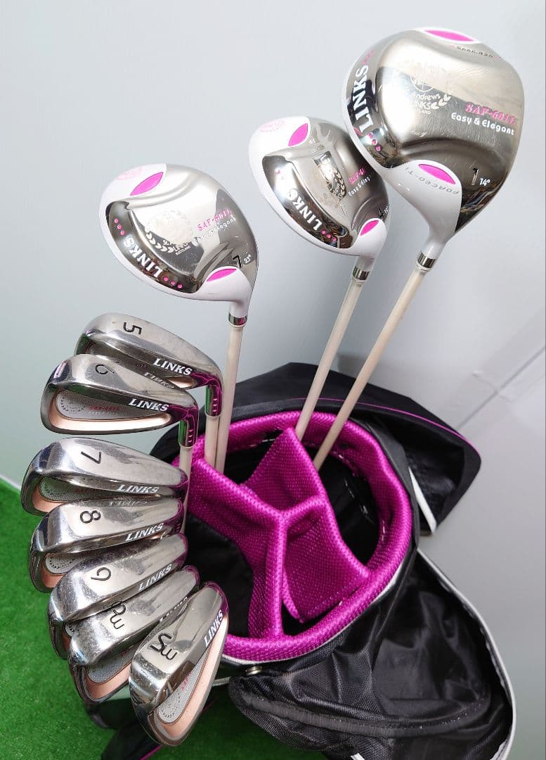 レディース ゴルフクラブセット LINKS SAF-601L 10本 初心者 2026年最新】LINKS SAF-601Lの人気アイテム - メルカリ