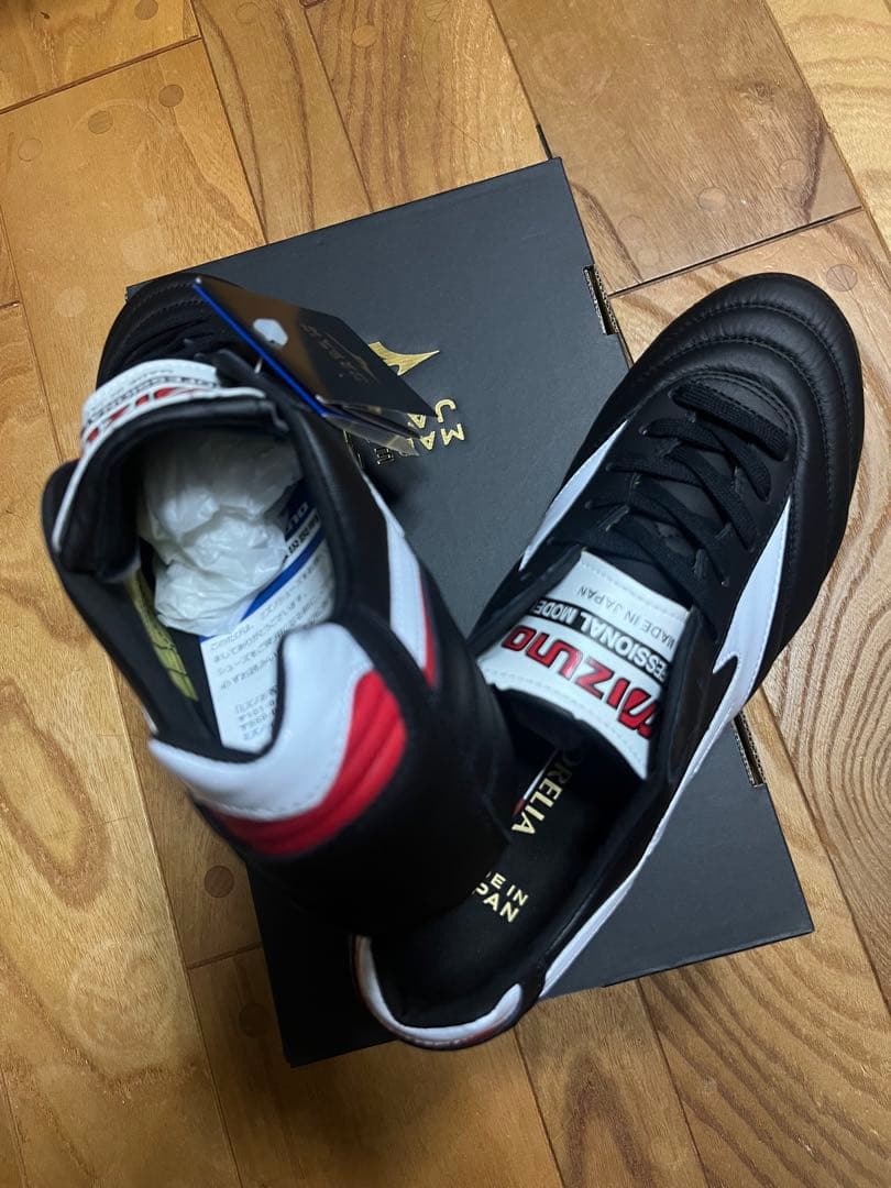 新品 旧品番 特価 ミズノ モレリア 2 JAPAN 折り返しタン 26cm ①