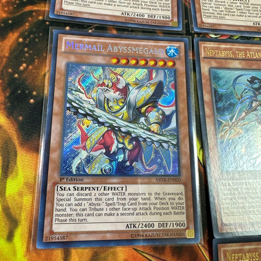 英語　海皇水精隣デッキパーツ