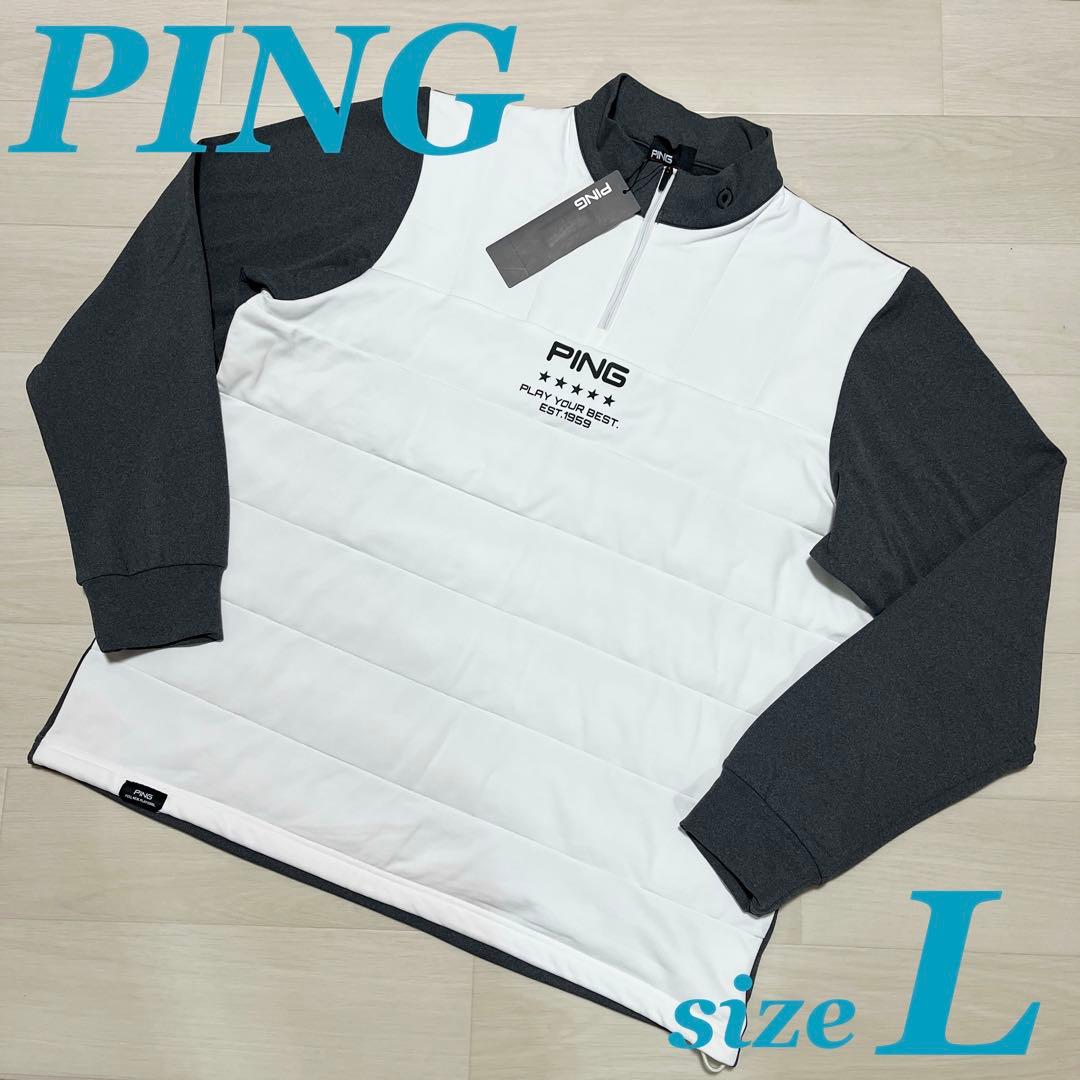 ピン PING 中綿 ハイネック エアーフレイク ゴルフ シャツ - メルカリ