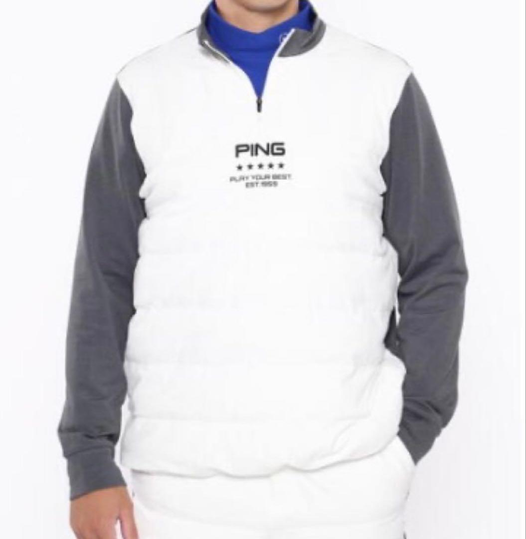 ピン PING 中綿 ハイネック エアーフレイク ゴルフ シャツ - メルカリ