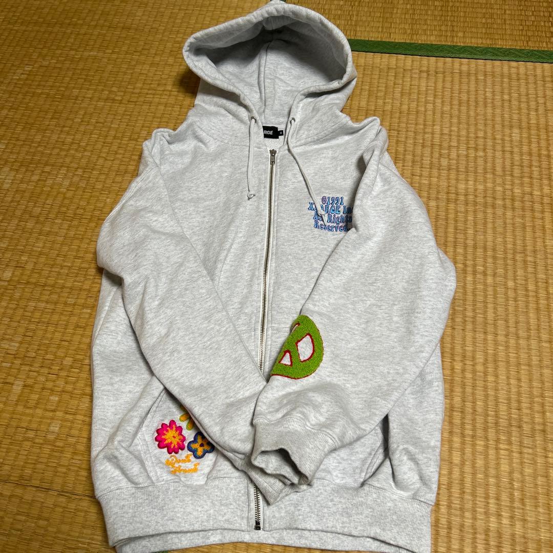 XLARGE 1991年製 ジップアップパーカー - メルカリ