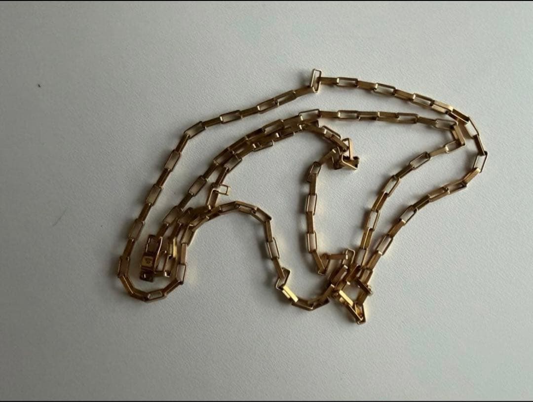 【美品】《大セール》TOM WOODネックレス Gold 20.5インチ